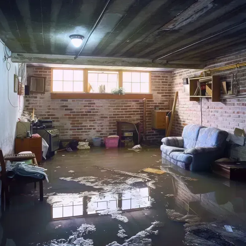 Flooded Basement Cleanup in Lake Hallie, WI